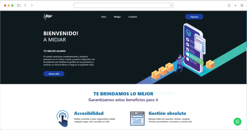 Vista del proyecto Midgar